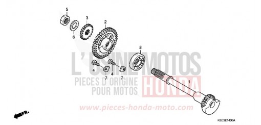 BALANCIER CRF150RB7 de 2007